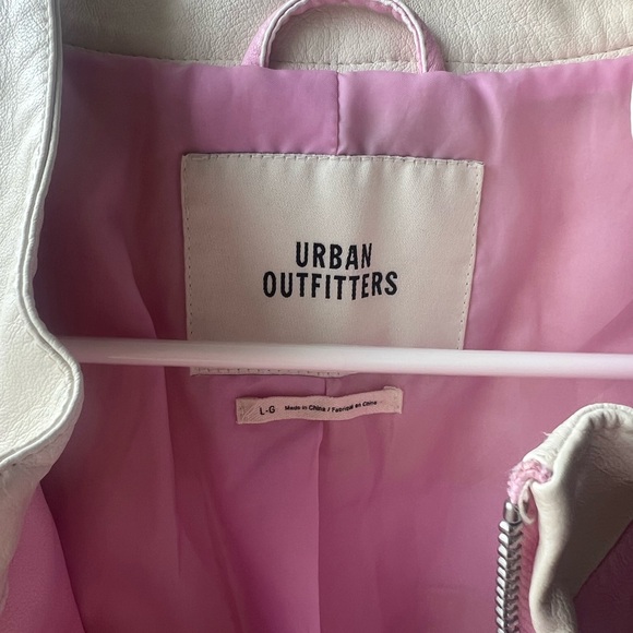 Urban Outfitters Pink Biker Jacket - Picture 5 of 5